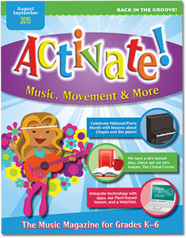 Activate! - Vol. 10, No. 1 (Aug/Sept 2015 - Welcome/Autumn) cover