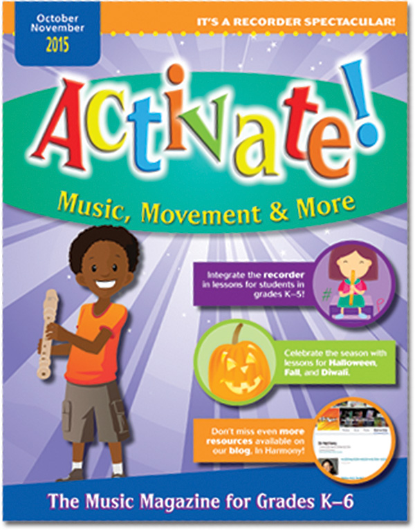 Activate! - Vol. 10, No. 2 (Oct/Nov 2015 - Halloween/Thanksgiving) cover