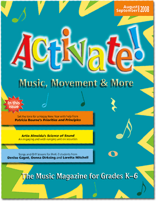 Activate! - Vol. 3, No. 1 (Aug/Sept 2008 - Welcome/Autumn) cover