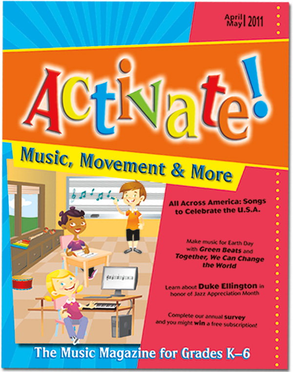 Activate! - Vol. 5, No. 5 (Apr/May 2011 - Farewell/Spring) cover