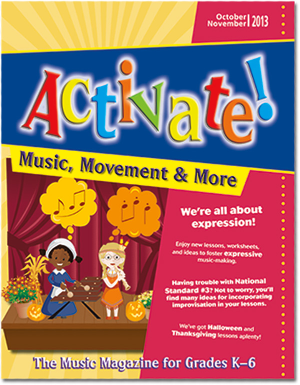 Activate! - Vol. 8, No. 2 (Oct/Nov 2013 - Halloween/Thanksgiving) cover