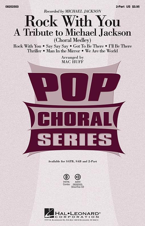 Rock With You - A Tribute To Michael Jackson - 2-Part Choral (pack of 7) cover