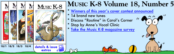 Issue Details for Music K-8 Volume 18, Number 4