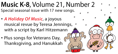 Issue Details for Current Issue of Music K-8 Magazine