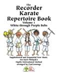 Recorder Karate Repertoire Book - Vol 1, The cover