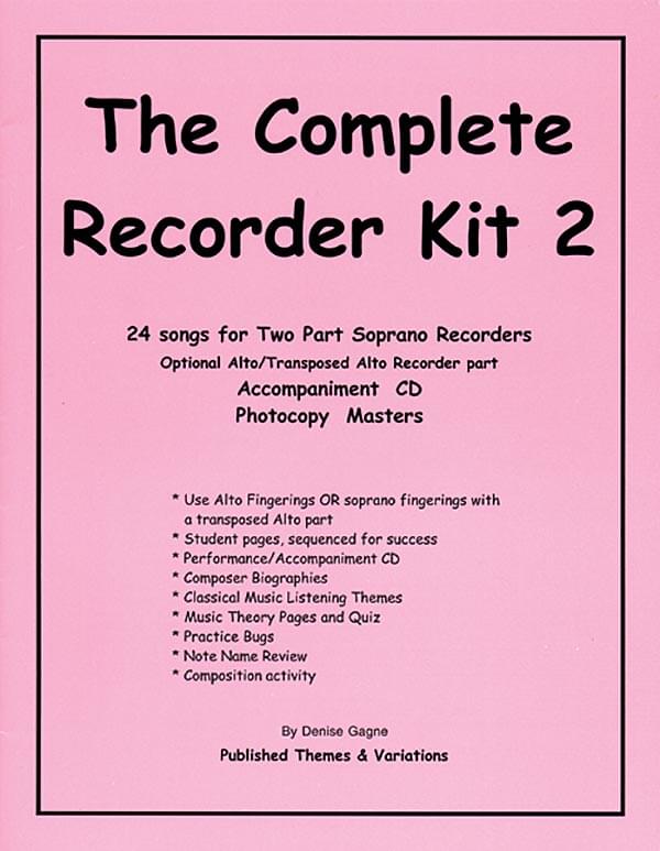 Complete Recorder Resource Kit, The, Vol. 2