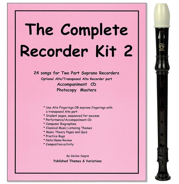 Complete Recorder Student Book/CD, Vol. 2 with Recorder
