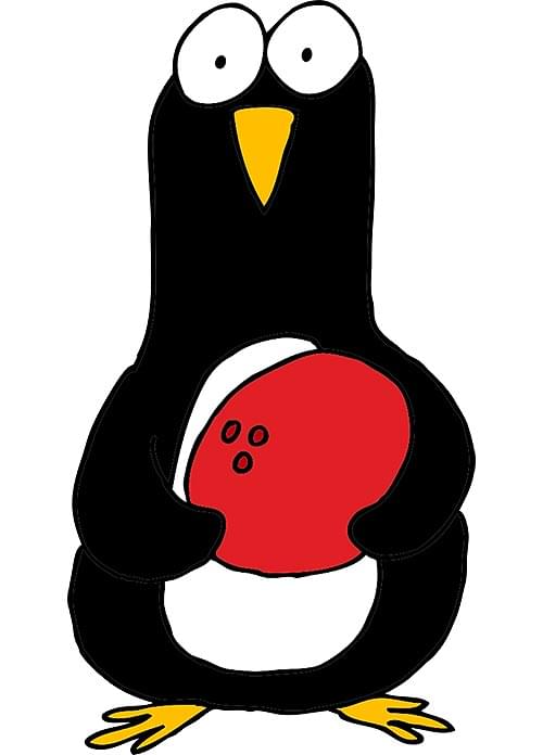 Penguins Are Lousy Bowlers