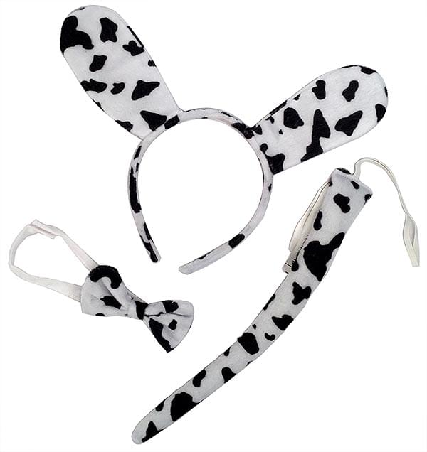 Dalmatian Accessory Kit (ears, tail, bow tie)