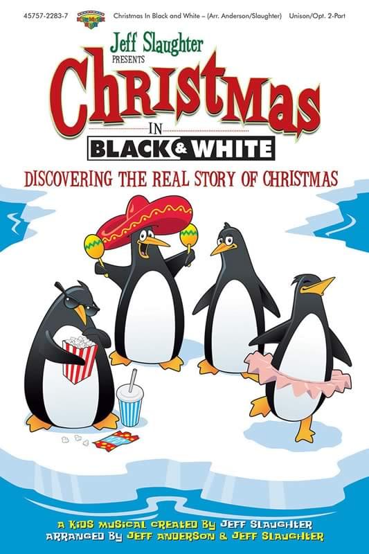Christmas In Black & White (unison/2-pt) - Choral Book