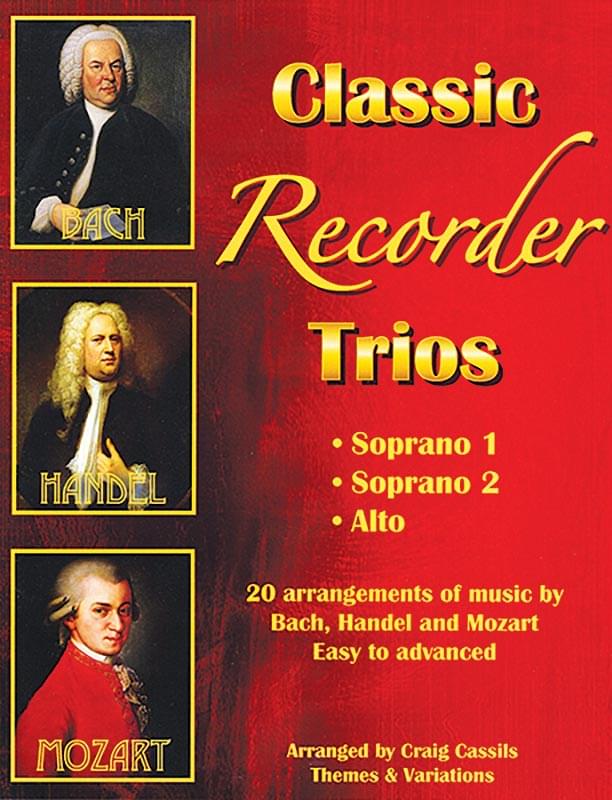 Classic Recorder Trios - Book cover