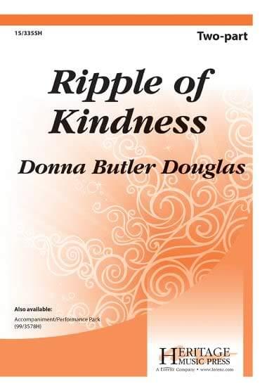 Ripple Of Kindness - 2-Part Choral (pack of 5)