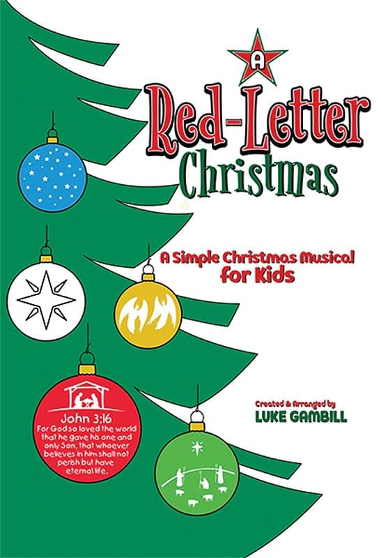 A Red-Letter Christmas - Split-Track Accompaniment CD