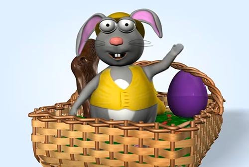 There's A Bunny In My Easter Basket Video