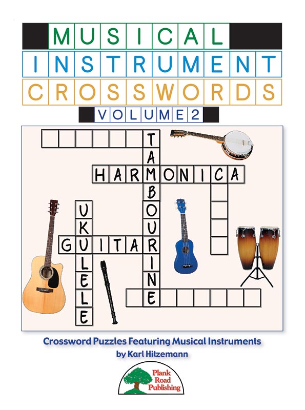 Musical Instrument Crosswords Volume 2