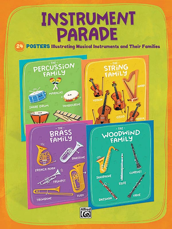 Instrument Parade - 24-Poster Set