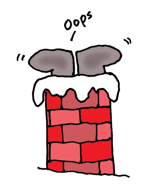 Stuck In The Chimney Again