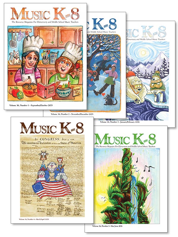 Music K-8 Vol. 36 Full Year (2025-26)