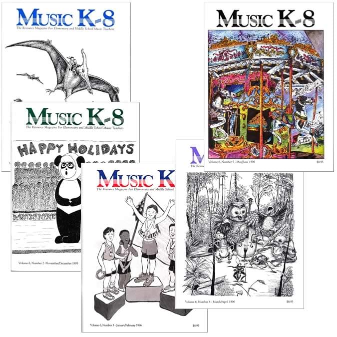 Music K-8 Vol. 6 Full Year (1995-96)