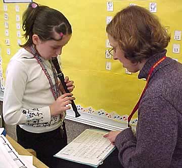 Recorder Karate in use