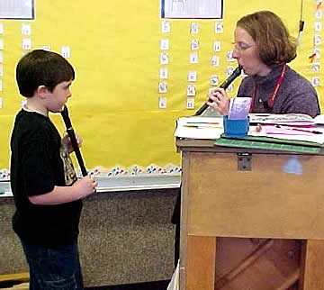 Recorder Karate in use