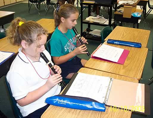 Recorder Karate in use