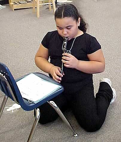 Recorder Karate in use