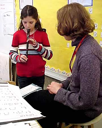 Recorder Karate in use