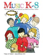 Plank Road Publishing's Music K-8 Magazine and Music Teaching Resources