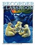 Recorder Classroom, Vol. 1, No. 2 - Print Magazine with CD cover