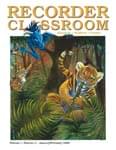 Recorder Classroom, Vol. 1, No. 3 cover