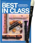 Best In Class - Recorder Book with Canto® One-Piece Blue Recorder cover