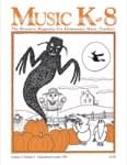 Music K-8, Vol. 2, No. 1 cover