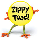 Zippy Toad In Waders Of The Lost Park