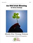 An Old Irish Blessing - Kit with CD cover