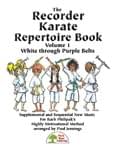 The Recorder Karate Repertoire Book - Vol 1 - Downloadable Kit cover