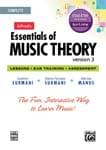 Alfred's Essentials Of Music Theory Software CD-ROM cover