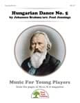 Hungarian Dance No. 5 cover