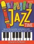 Recorder Jazz Time - Book/CD cover