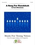 A Song For Hanukkah - Downloadable Kit cover