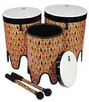 Toca Sympatico Nesting Tom-Tom Drums - Kente