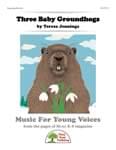 Three Baby Groundhogs cover