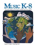 Music K-8 Magazine Only, Vol. 30, No. 4 cover