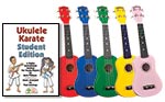 Ukulele Karate Stud. Book w/ Yellow Diamond Head Ukulele cover