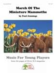 March Of The Miniature Mammoths cover