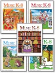 Music K-8 Vol. 32 Full Year (2021-22) - Downloadable Back Volume - PDF Mags w/Audio Files & PDF Parts cover