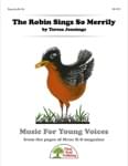 Robin Sings So Merrily, The cover