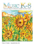 Music K-8, Vol. 33, No. 1 cover