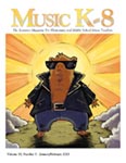 Music K-8 CD, Vol 33, No 3 cover