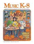 Music K-8 Magazine Only, Vol. 34, No. 1 cover